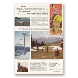 1960 Washington Print Ad | High Wide