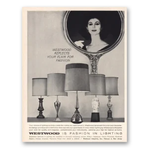 1960 Westwood Lighting Print Ad | Flair Fashion