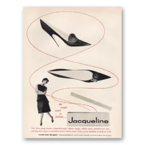 1960 Wohl Shoes Print Ad | Magic Word