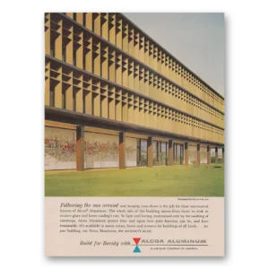 1961 Alcoa Print Ad | Following Sun