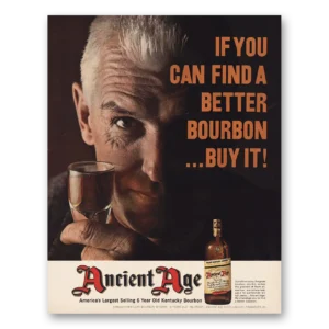 1961 Ancient Age Whiskey Print Ad | Better Bourbon