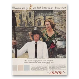 1961 Arrow Shirts Print Ad | Modern Knight