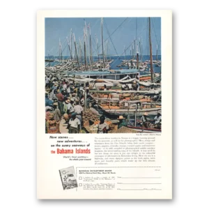 1961 Bahamas Print Ad | Sunny Seaways