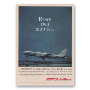 1961 Boeing Jetliners Print Ad | Two Minutes