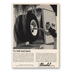 1961 Budd Print Ad | To Hell Back