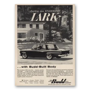 1961 Budd Print Ad | Lark Budd Built