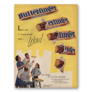 1961 Butterfinger Print Ad | Candy Break