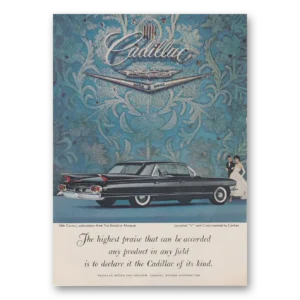 1961 Cadillac Print Ad | Highest Praise