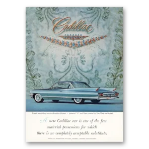 1961 Cadillac Print Ad | Possessions
