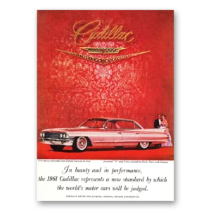 1960 Cadillac Print Ad | Performance
