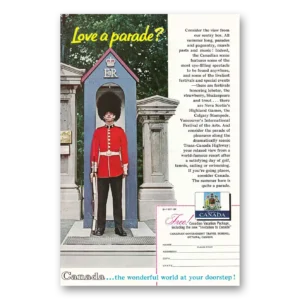 1961 Canada Print Ad | Love Parade