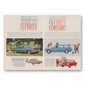 1960 Chevrolet Corvair Print Ad | Parkable Size