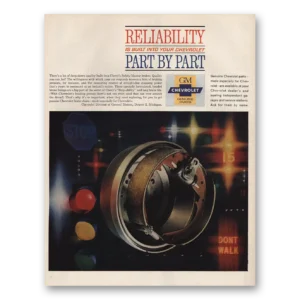 1961 Chevrolet Service Print Ad | Part By Part