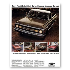 1961 Chevrolet Fleetside Print Ad | Best Looking