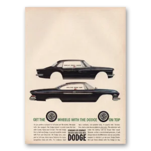 1961 Dodge Lancer Print Ad | Get Wheels