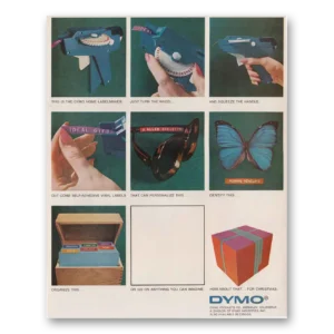 1966 Dymo Labelmaker Print Ad | Labelmaker