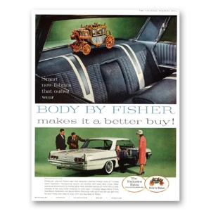 1961 Body by Fisher Print Ad | Better Buy