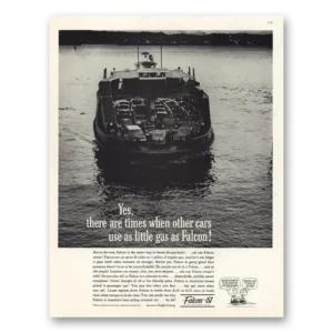 1961 Ford Falcon Print Ad | Little Gas