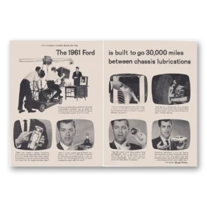1961 Ford Motor Company Print Ad | Jonathan Karas