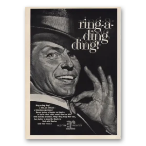 1961 Reprise Records Print Ad | Ring A Ding Ding
