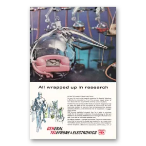 1961 General Telephone GTE Print Ad | Wrapped Up