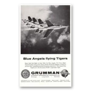 1961 Grumman Print Ad | Blue Angels