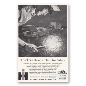 1961 International Trucks Print Ad | Truckers Flare