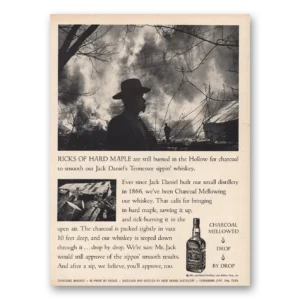 1961 Jack Daniels Print Ad | Ricks Hard Maple