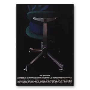 1961 Jens Risom Design Print Ad | Well Upholstered