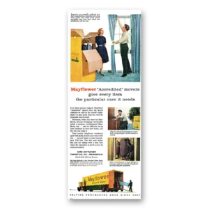 1963 Mayflower Moving Trucks Print Ad | Particular Care