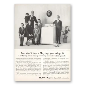 1961 Maytag Washer Print Ad | Adopt It