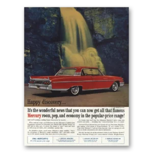 1961 Mercury Monterey Print Ad | Happy Discovery