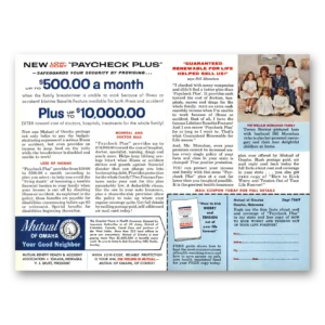 1961 Mutual of Omaha Print Ad | Teresa Brewer