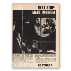 1961 Northrop Print Ad | Mare Imbrium
