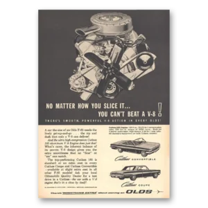 1961 Oldsmobile Cutlass Print Ad | Slice It