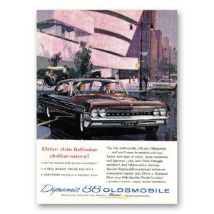 1961 Oldsmobile 88 Print Ad | Dollar Saver