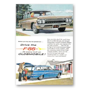 1961 Oldsmobile F85 Print Ad | Drive F85