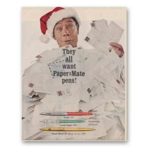 1961 Paper Mate Print Ad | All Want