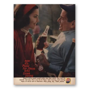 1961 Pepsi Print Ad | Think Young