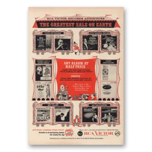 1961 RCA Victor Print Ad | Greatest Sale On Earth