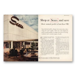 1961 Sears Stores Print Ad | Sears Save
