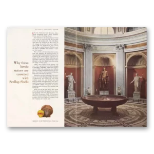 1961 Shell Companies Print Ad | Heroic Statues
