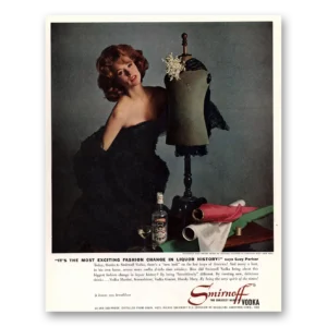 1961 Smirnoff Vodka Print Ad | Suzy Park