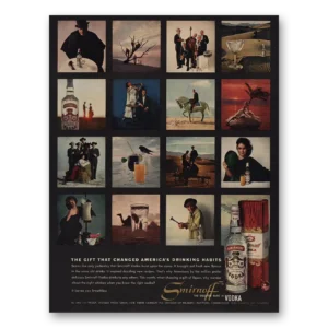 1961 Smirnoff Vodka Print Ad | Drinking Habits