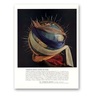 1961 Torrington Needles Print Ad | Around World