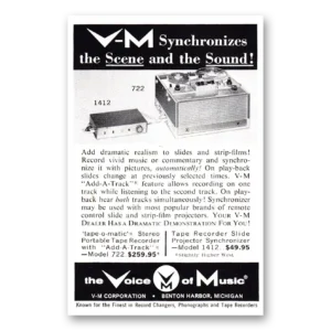 1961 Voice of Music Print Ad | Synchronizes