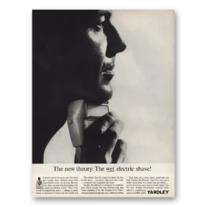 1961 Yardley Pre Electric Print Ad | New Theory
