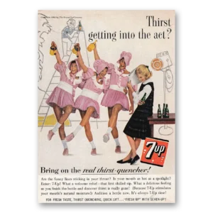 1962 7Up Print Ad | Thirst