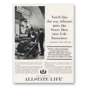 1962 Allstate Insurance Print Ad | Sears Idea