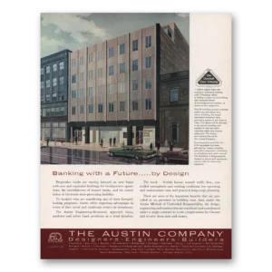 1962 Austin Company Print Ad | Cleveland Trust